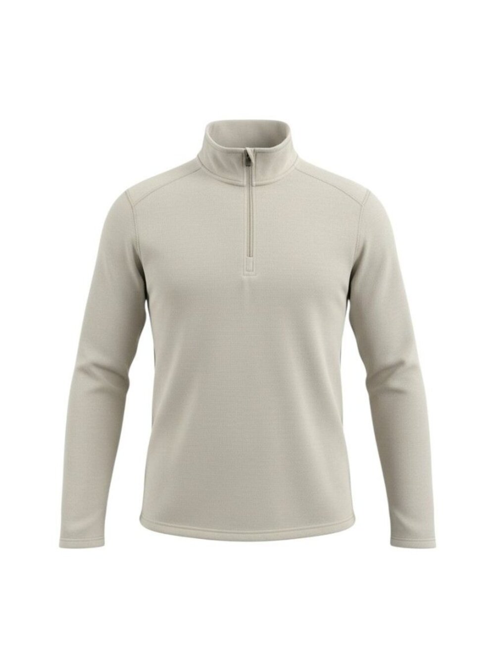 Drifire Mens Large Light Brown Flame Resistant Quarter-Zip Pullover Long Sleeve